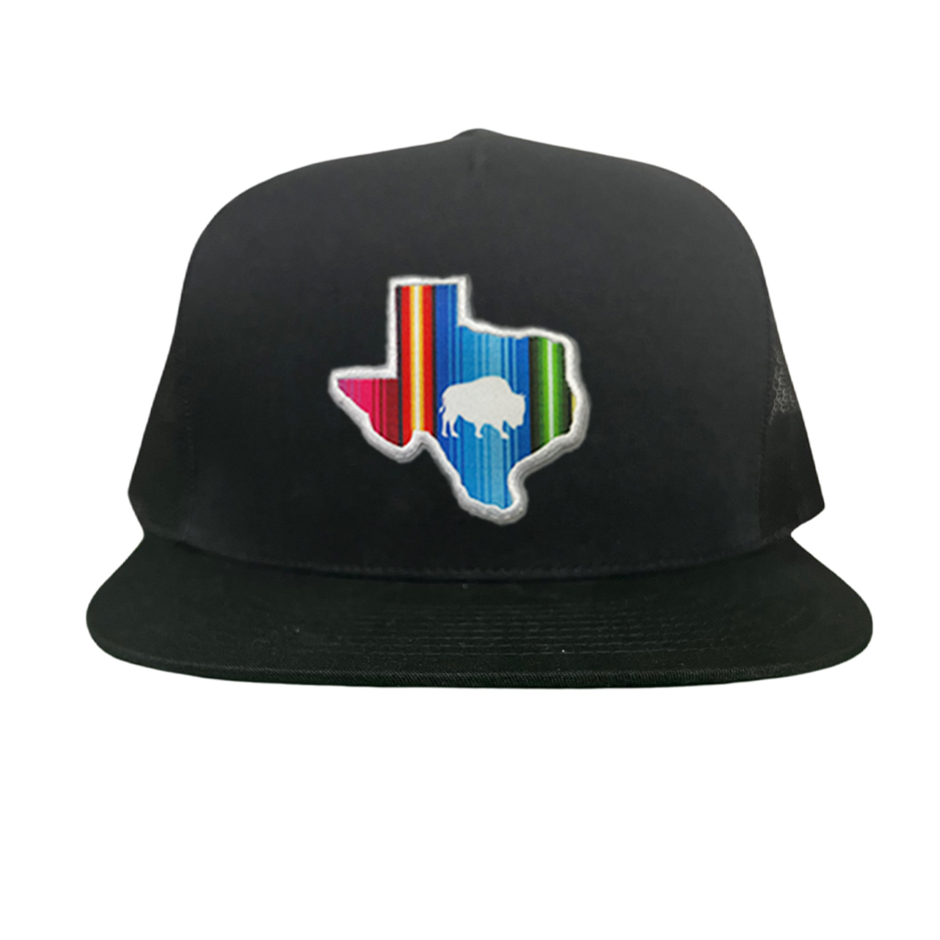 State of Texas Serape Baseball Cap with Adjustable Snapback Closure
