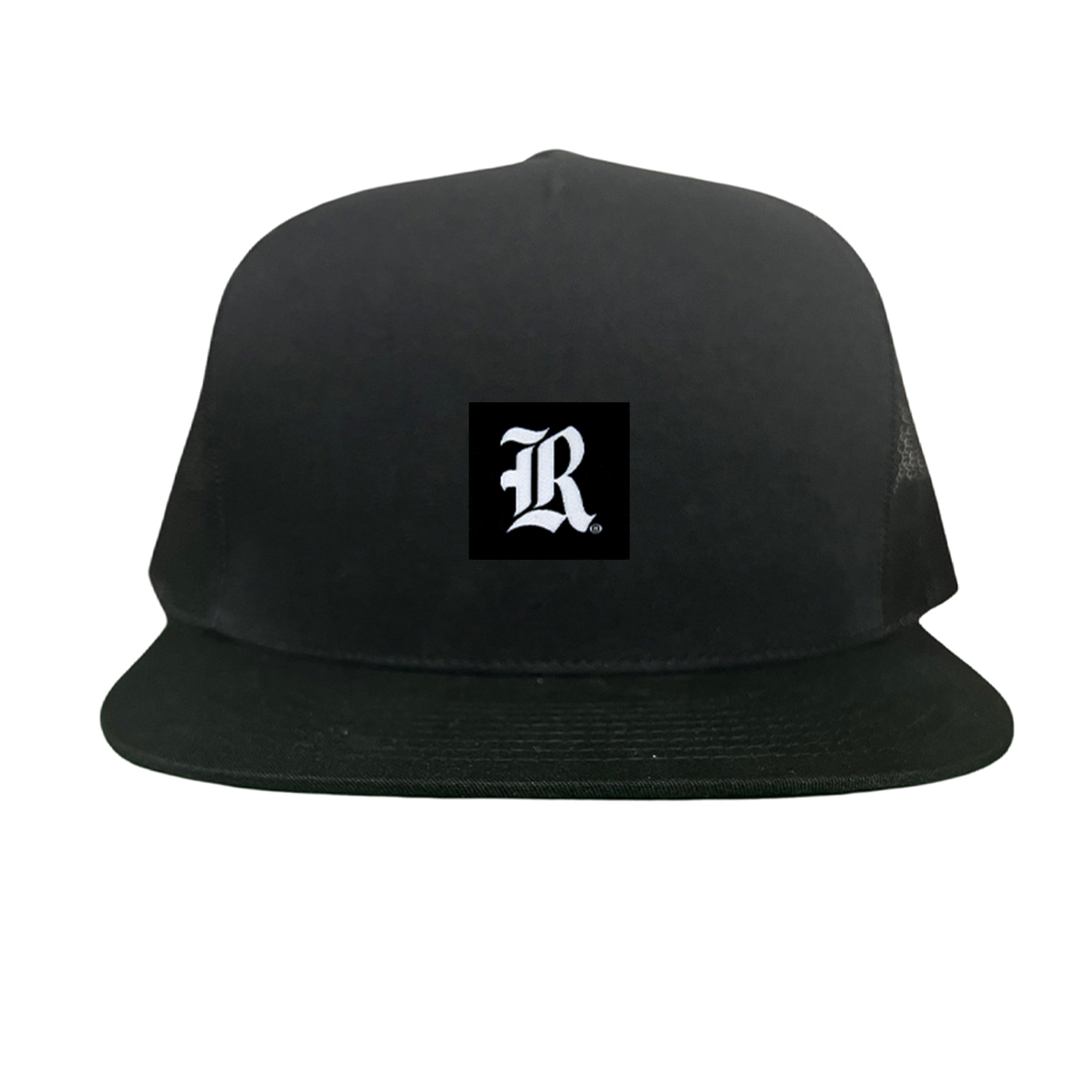 Rice Black Label LR Logo Snapback Hat