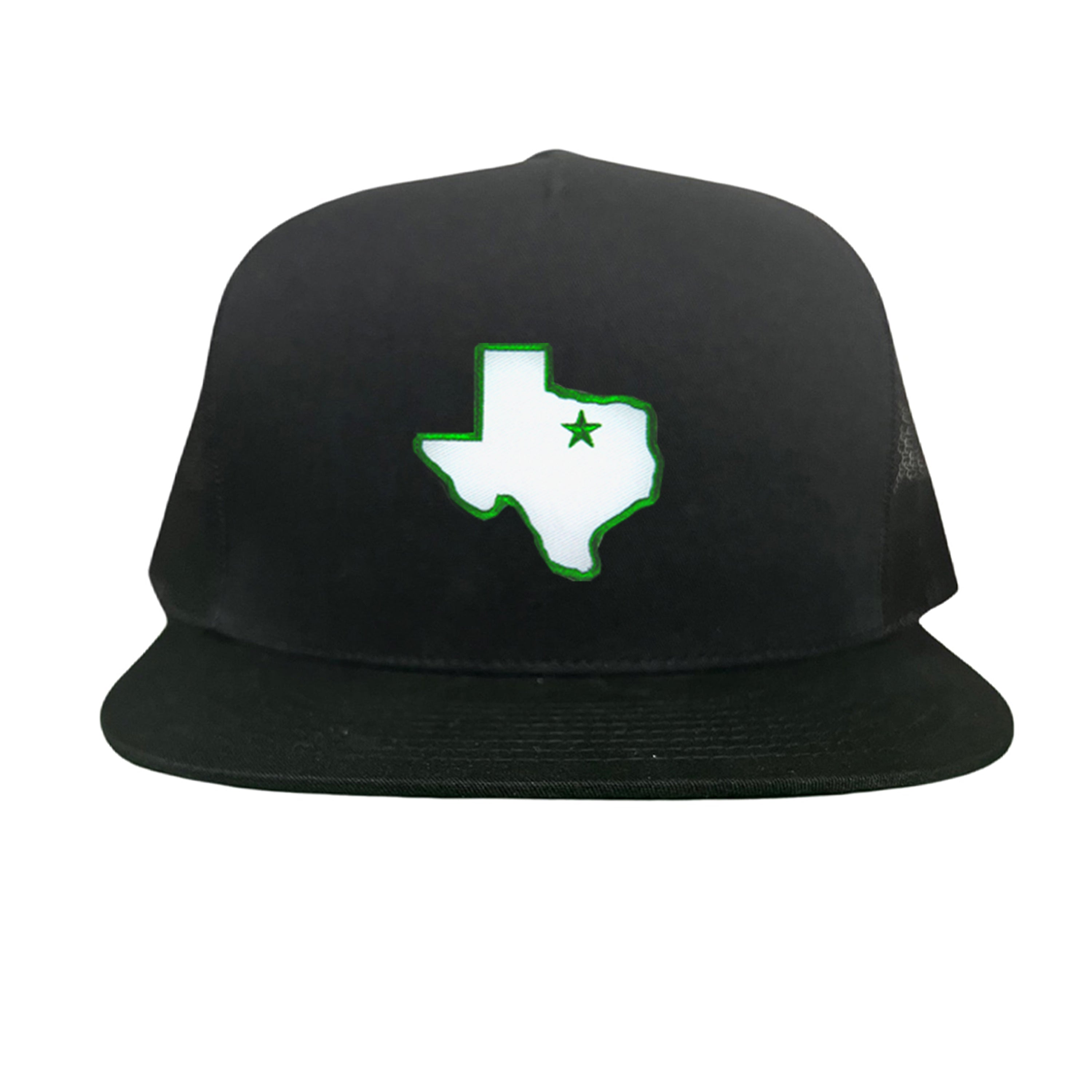 UNT State of Texas Star Baseball Hat Green Black Beige White