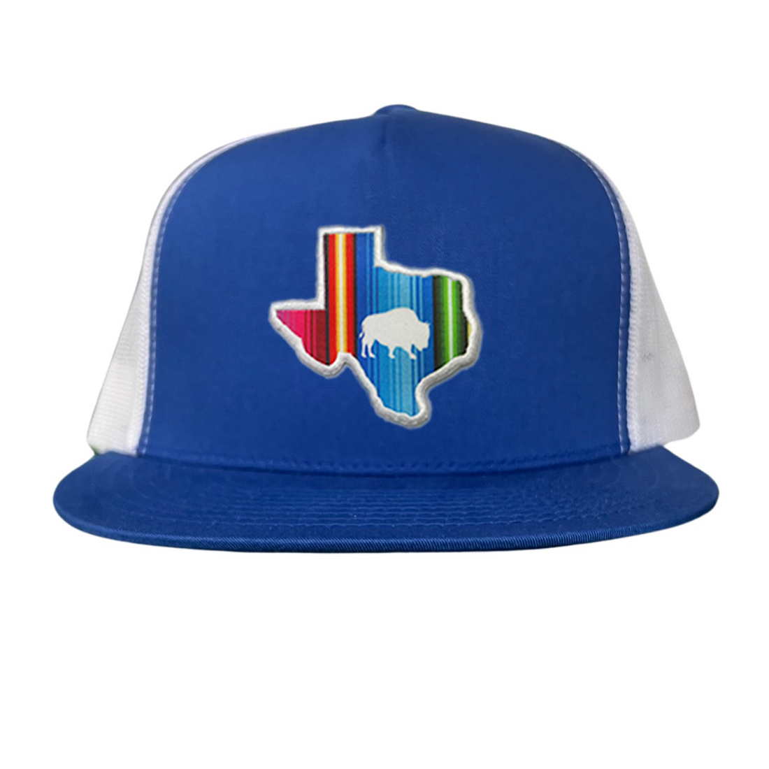 State of Texas Serape Baseball Cap with Adjustable Snapback Closure