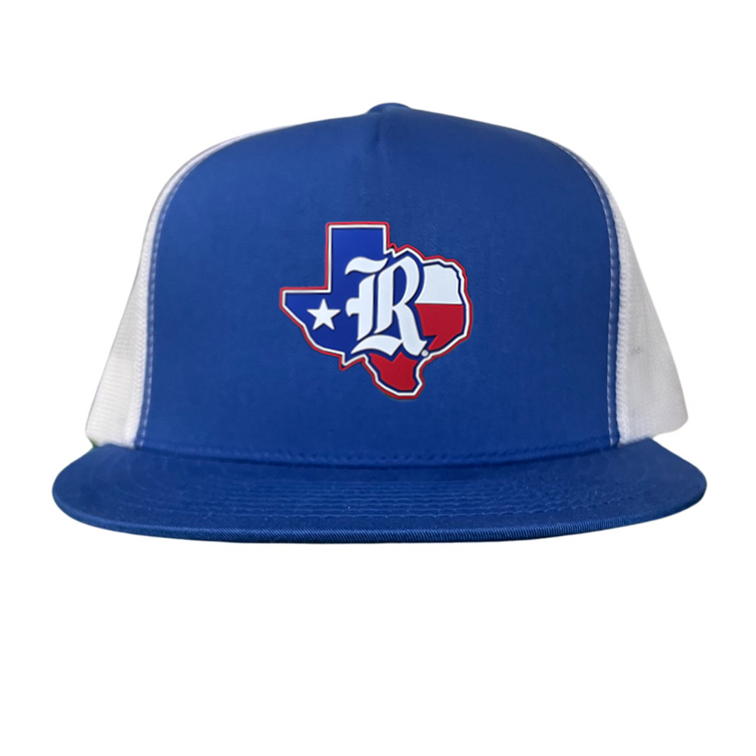 Rice University Old R Texas Flag Rubber Patch Hat