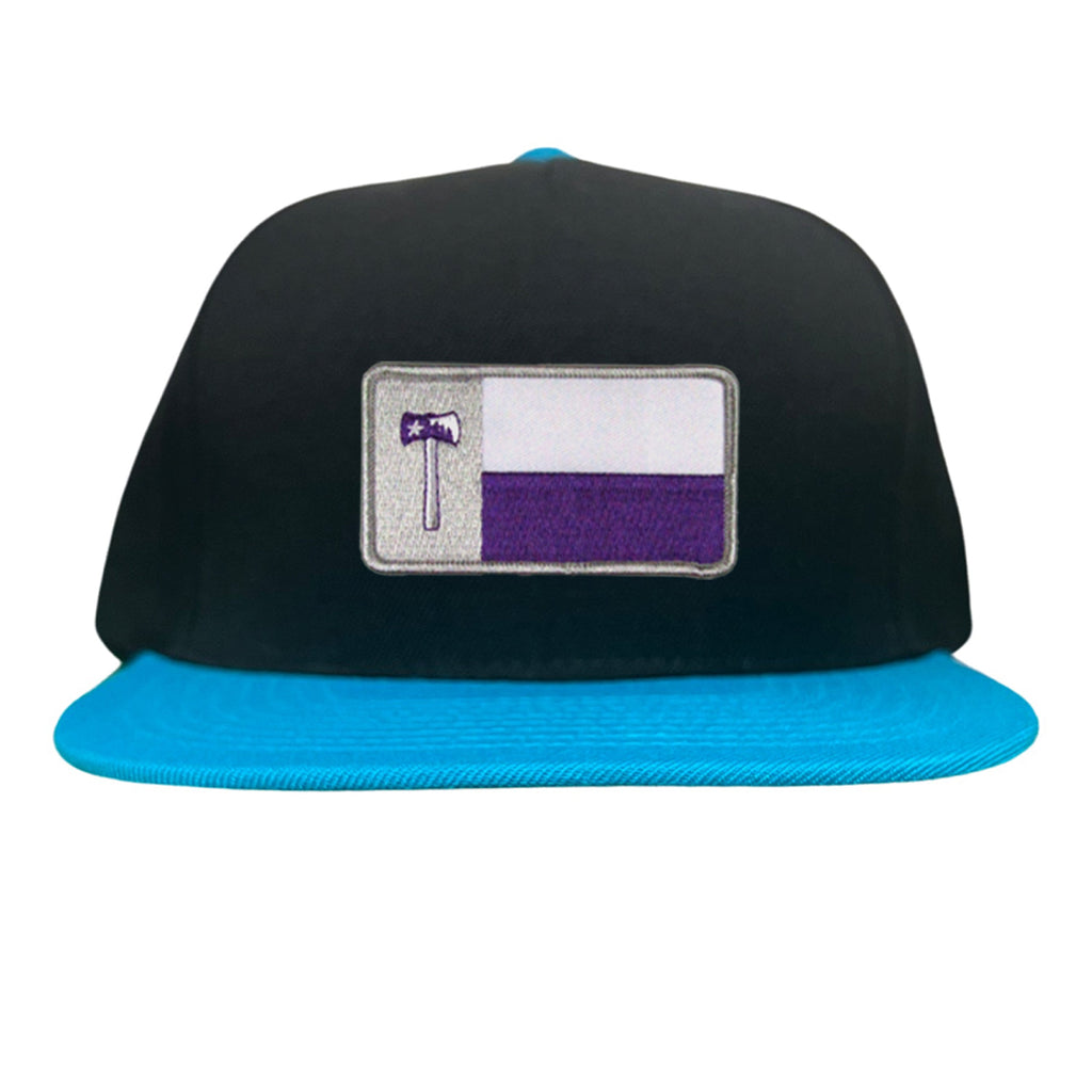 SFA / Axe Texas State Flag / Curved Bill Mesh Snapback Hat