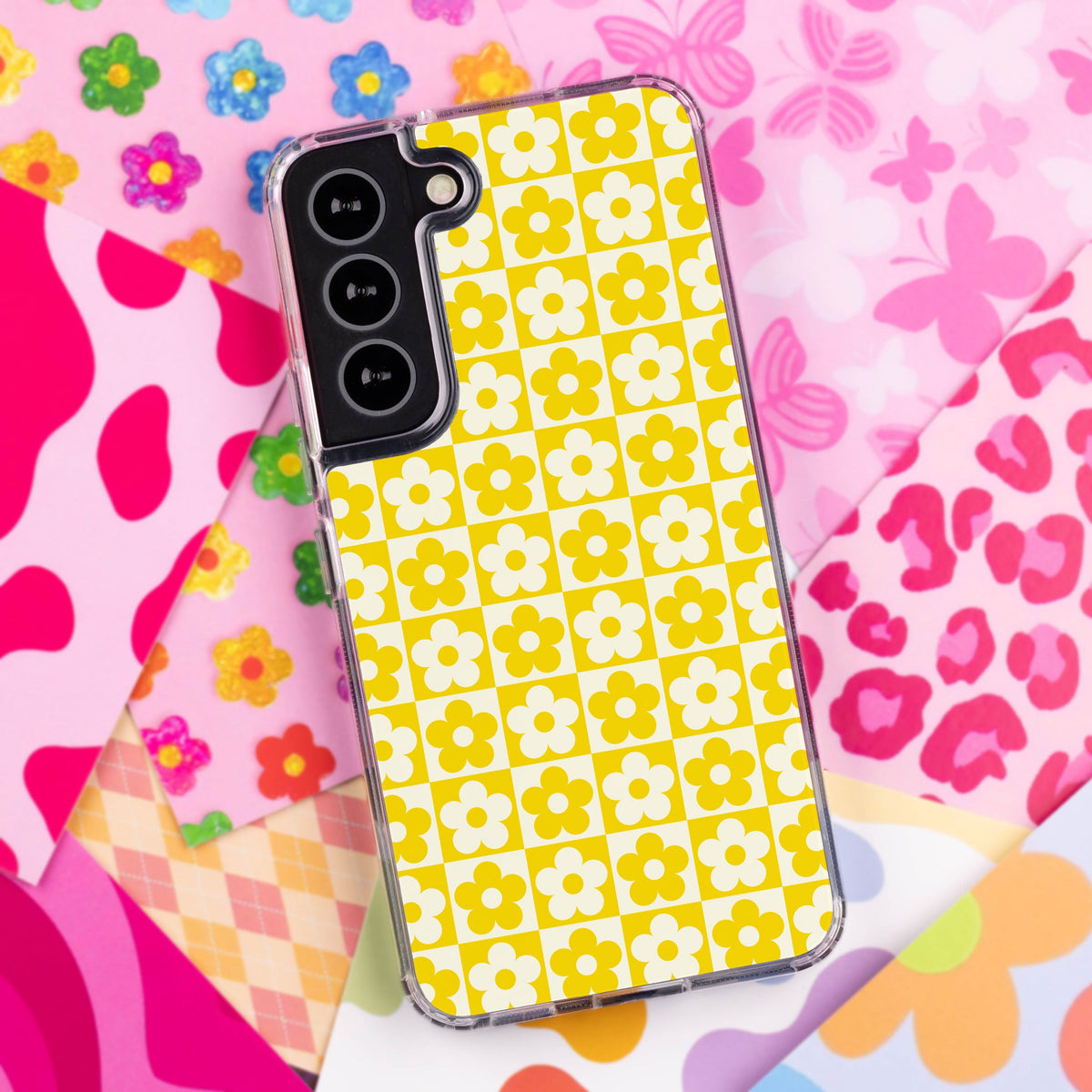Y2K Abstract Phone Case for Samsung Galaxy S22 Series - Aesthetic