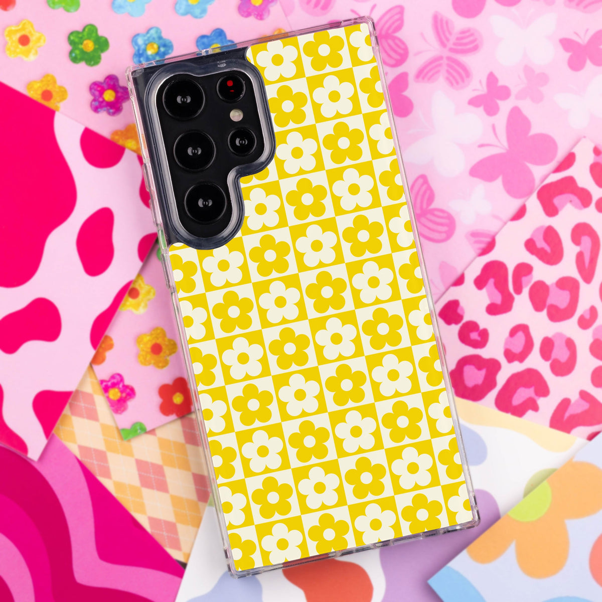 Y2K Abstract Phone Case for Samsung Galaxy S22 Series - Aesthetic