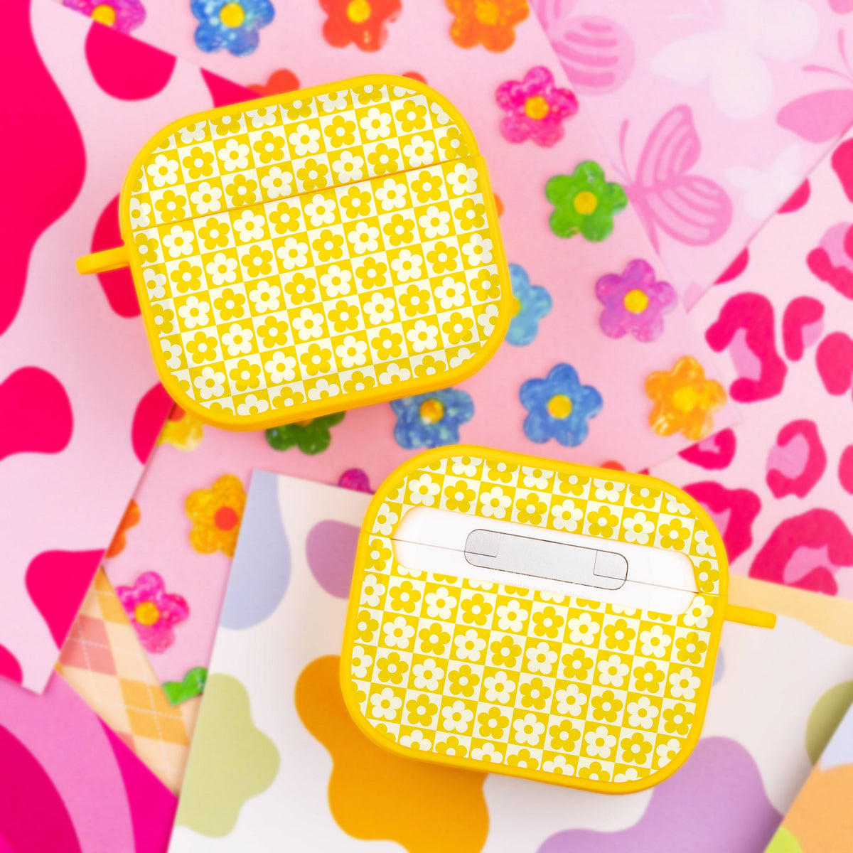 Y2K Pink Heart Pattern Case Cover for Apple AirPods Gen 3 - Image 15