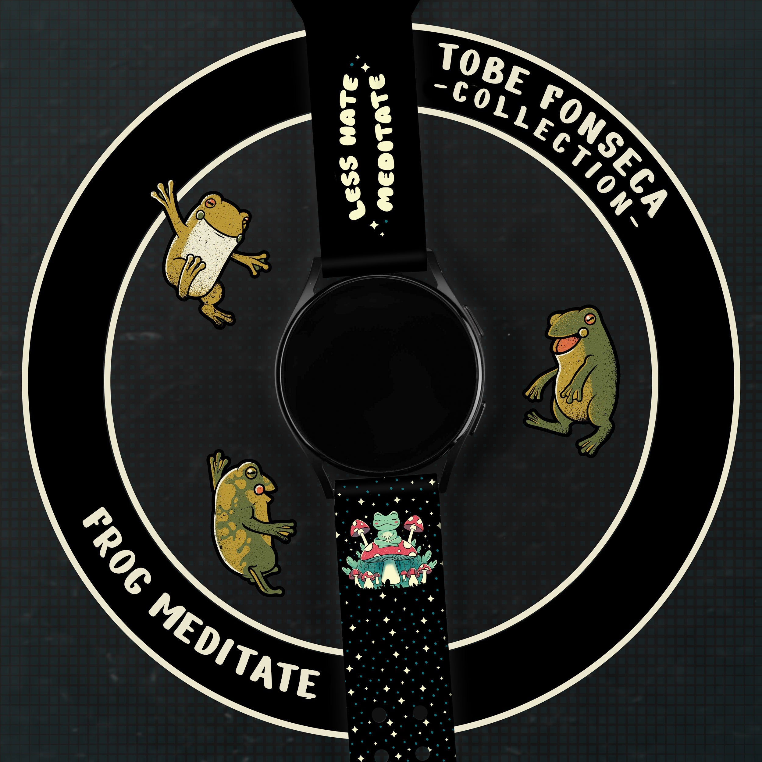 Affinity Watchband for Samsung, Garmin, Fossil, and Mores X Tobe Fonseca HD  Watchband for Samsung, Garmin, Fossil, and More