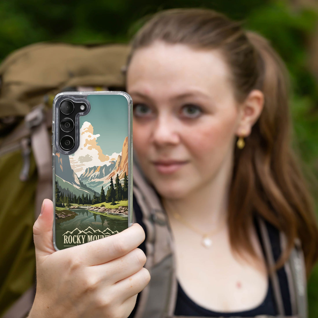 National Parks Rocky Mountain HD Samsung Galaxy S21 Phone Case