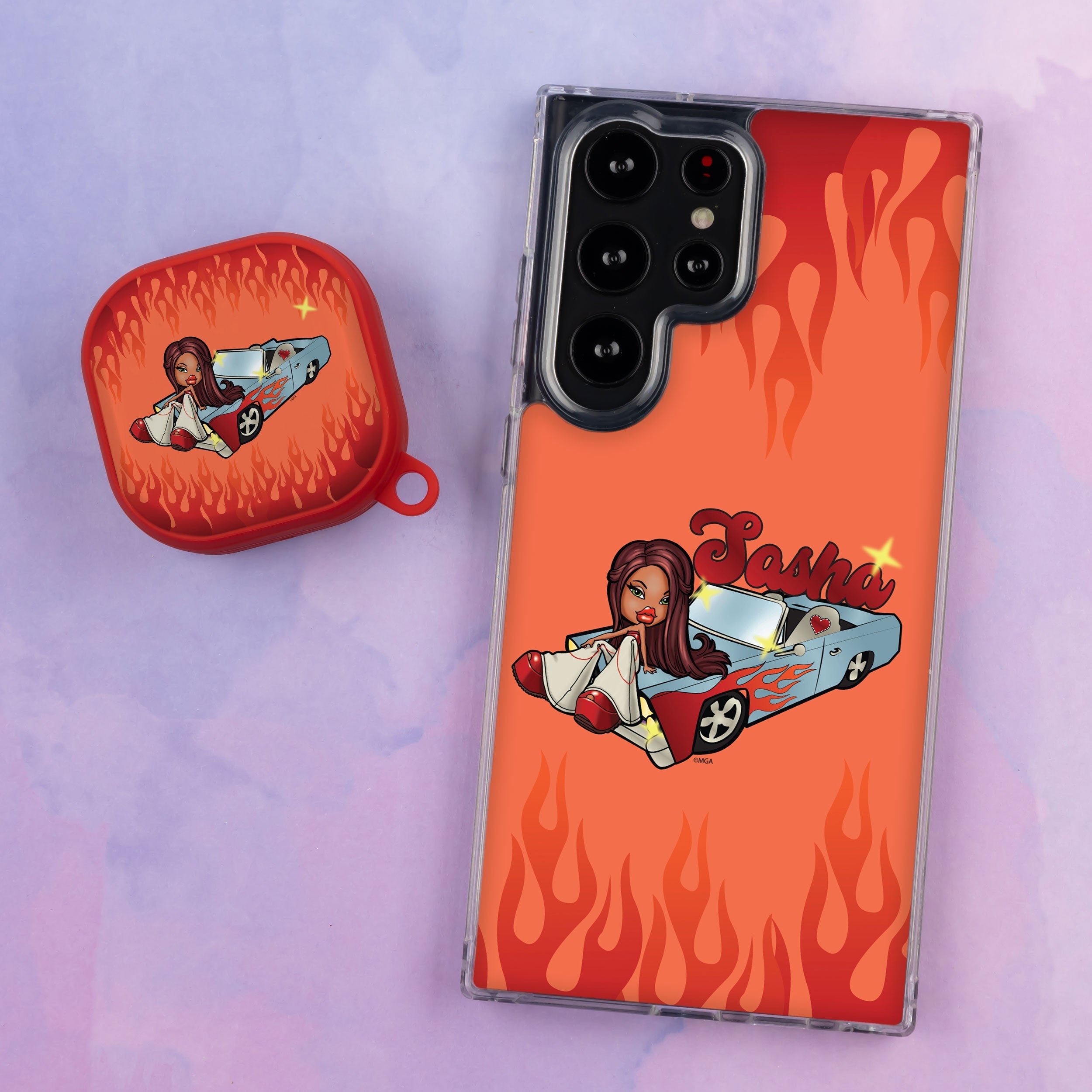 Bratz® Passion For Fashion HD Samsung Galaxy S22 Series and Buds Pro Combo Package