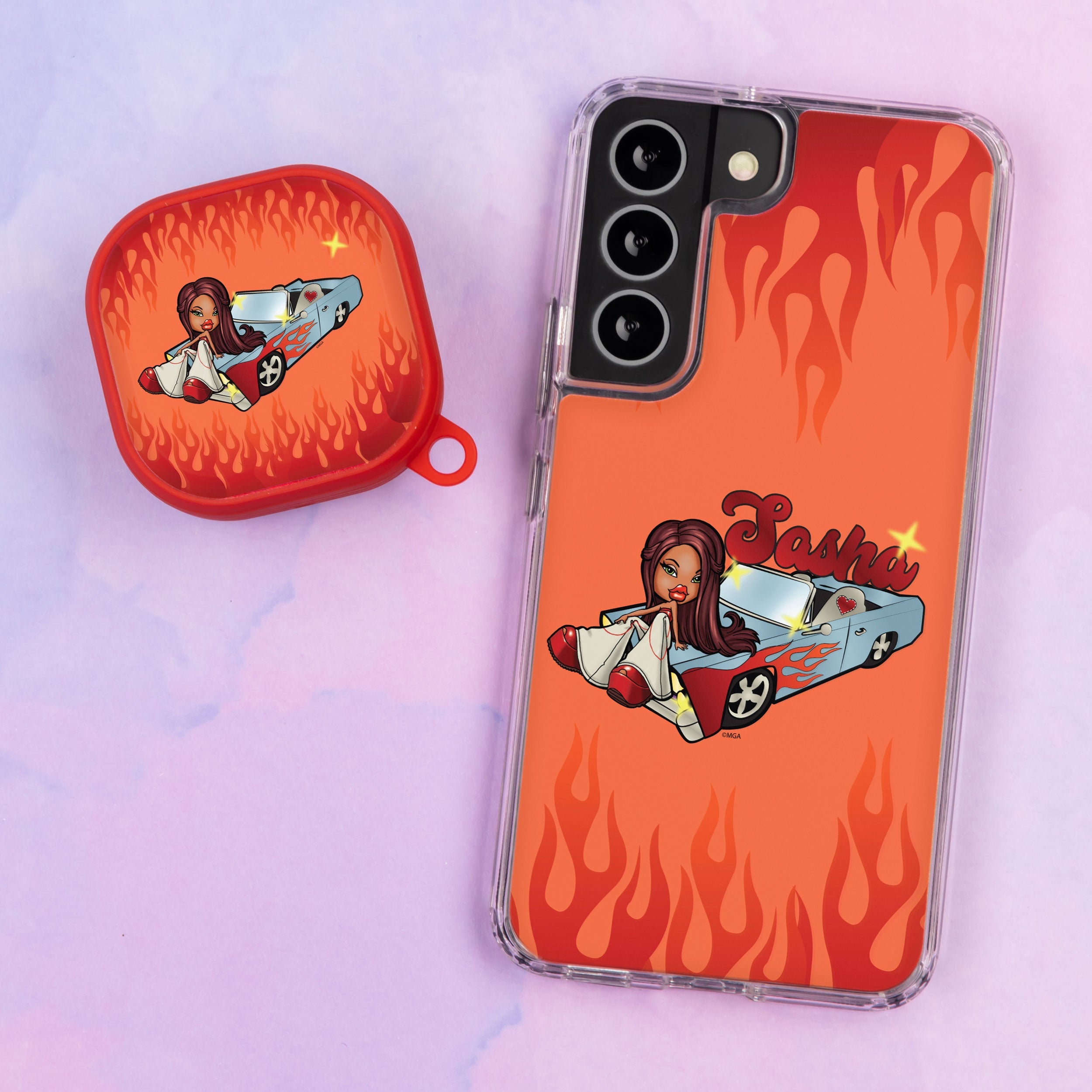 Bratz® Passion For Fashion HD Samsung Galaxy S23 Series and Buds Pro Combo Package