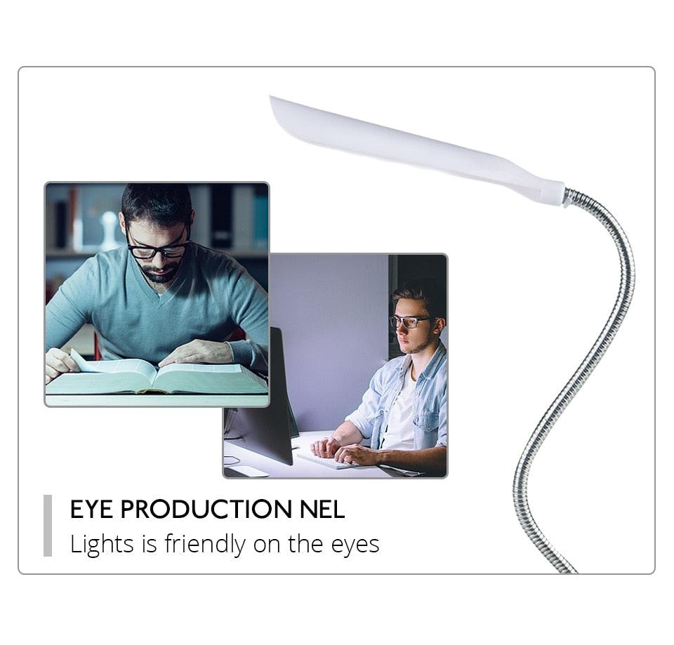 Minimalist LED Desk Lamp Eye-Protection Study Light for Bedroom