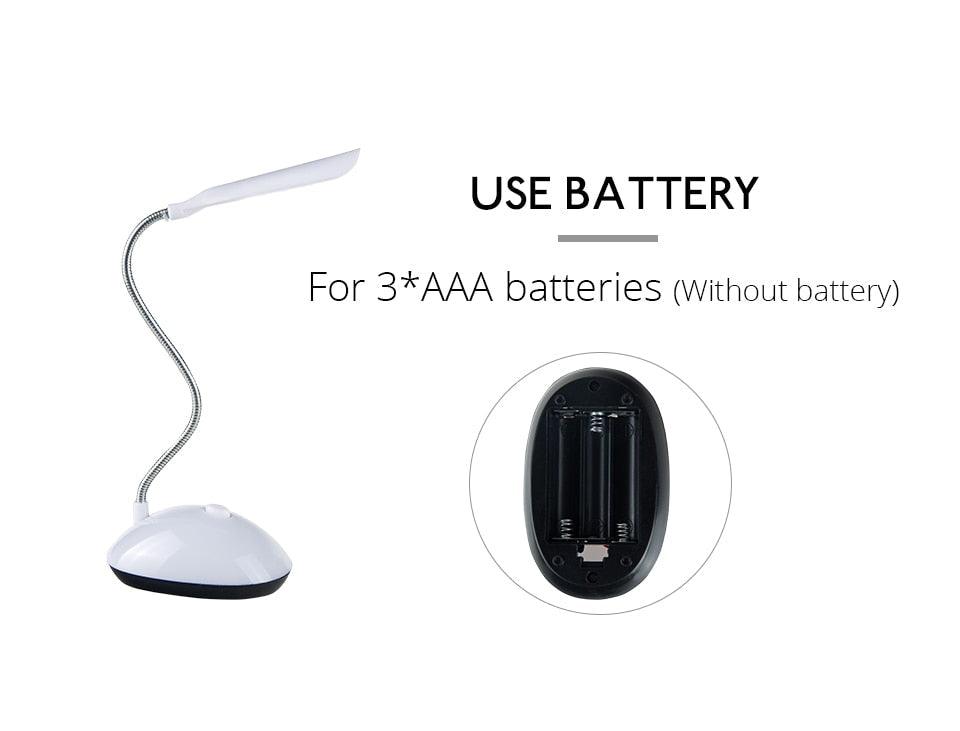 Minimalist LED Desk Lamp Eye-Protection Study Light for Bedroom