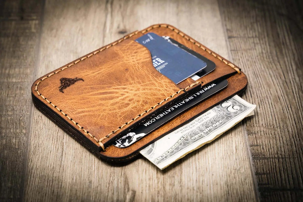 Mansfield Minimalist Wallet - Saddle Tan
