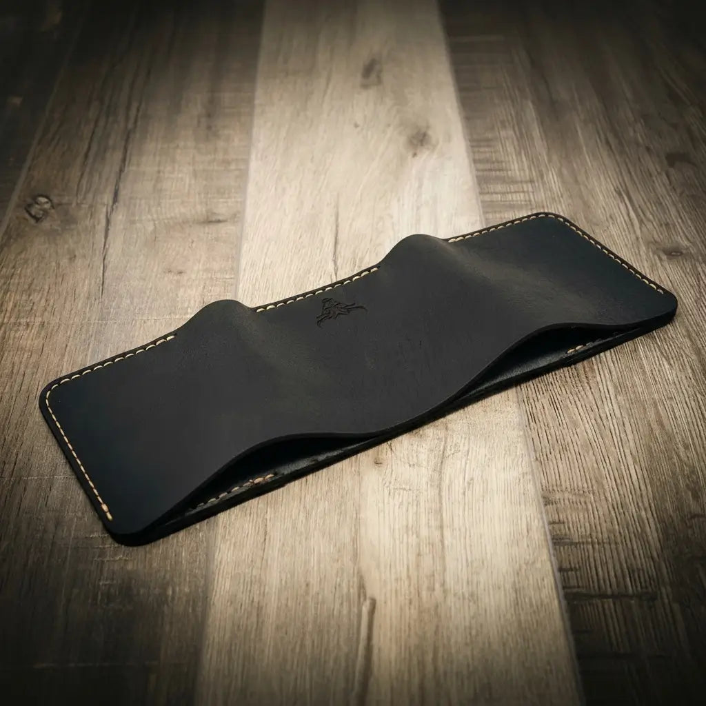 The Trinity Trifold Wallet - Black