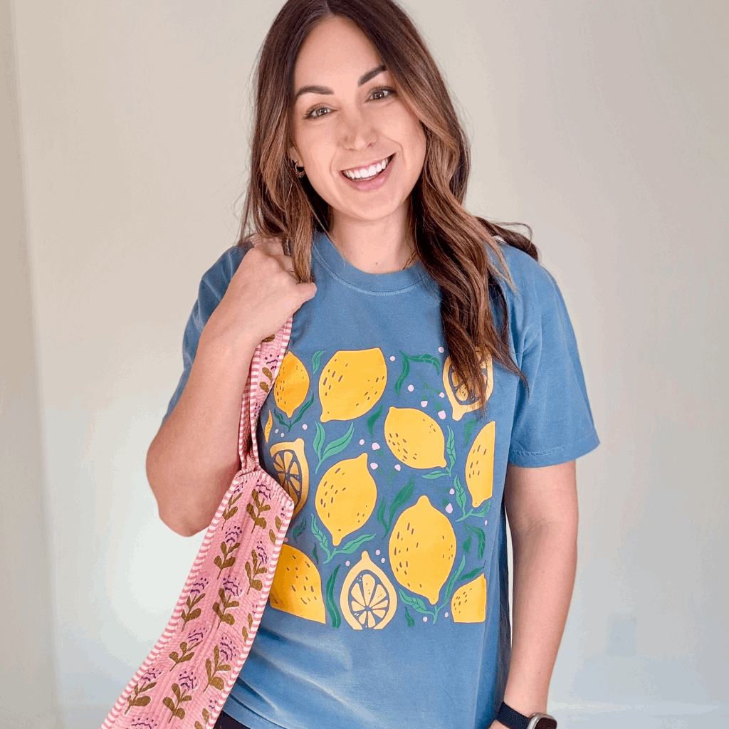 Lemons Graphic Comfort Colors Tee