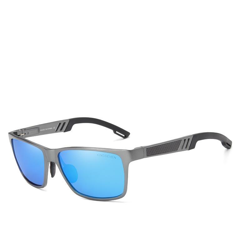 Sporty Aluminum Polarized Sunglasses for Golf and Driving