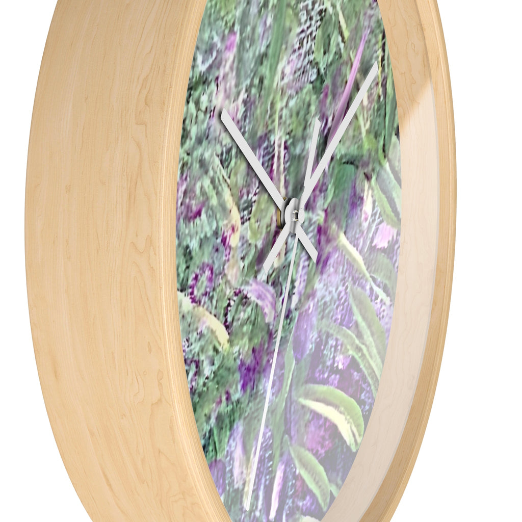Wildflower Wall Clock