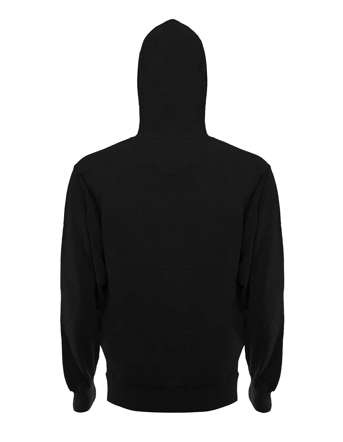 French Terry Pullover Hoodie with Kangaroo Pocket - Image 4