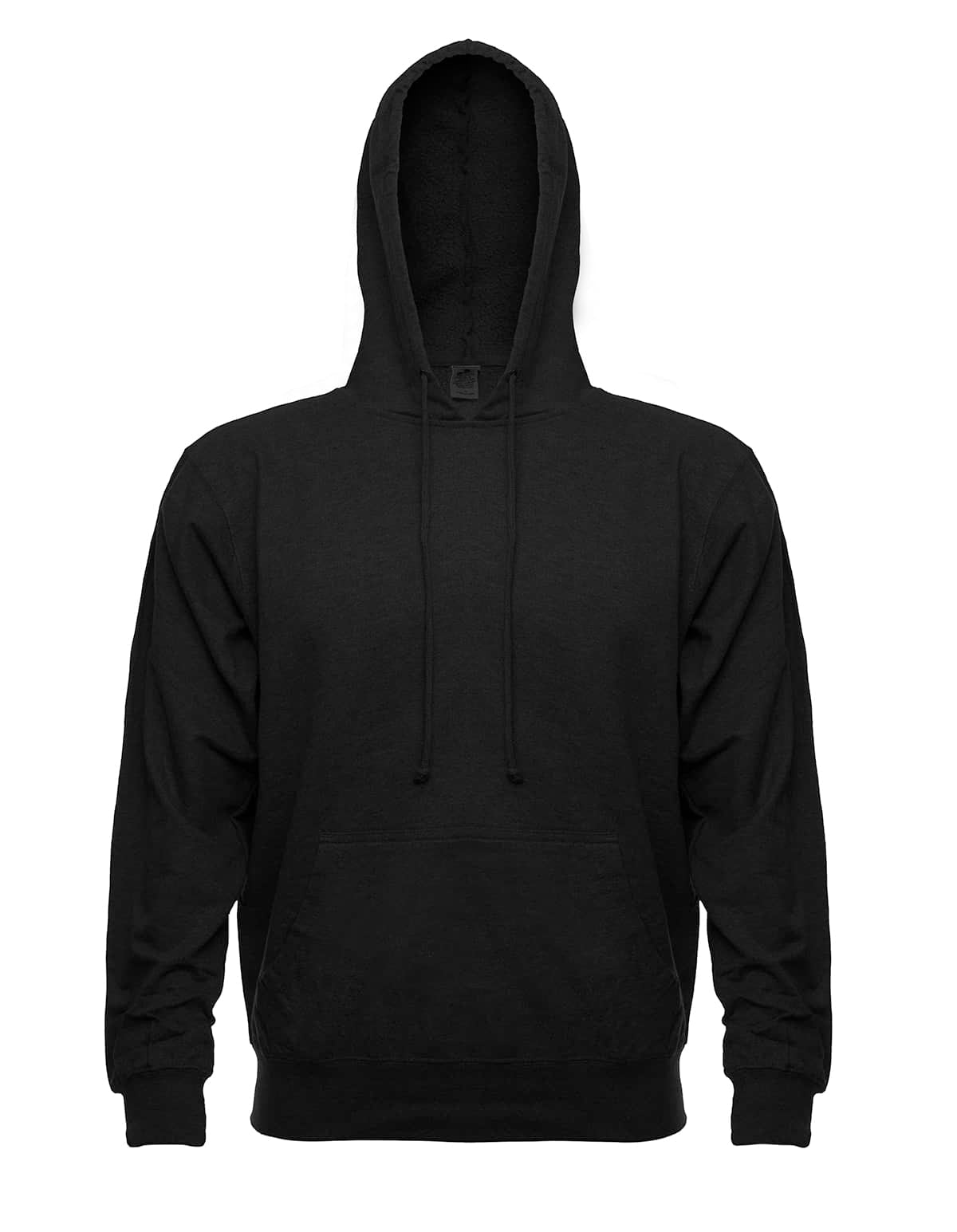 French Terry Pullover Hoodie with Kangaroo Pocket - Image 3