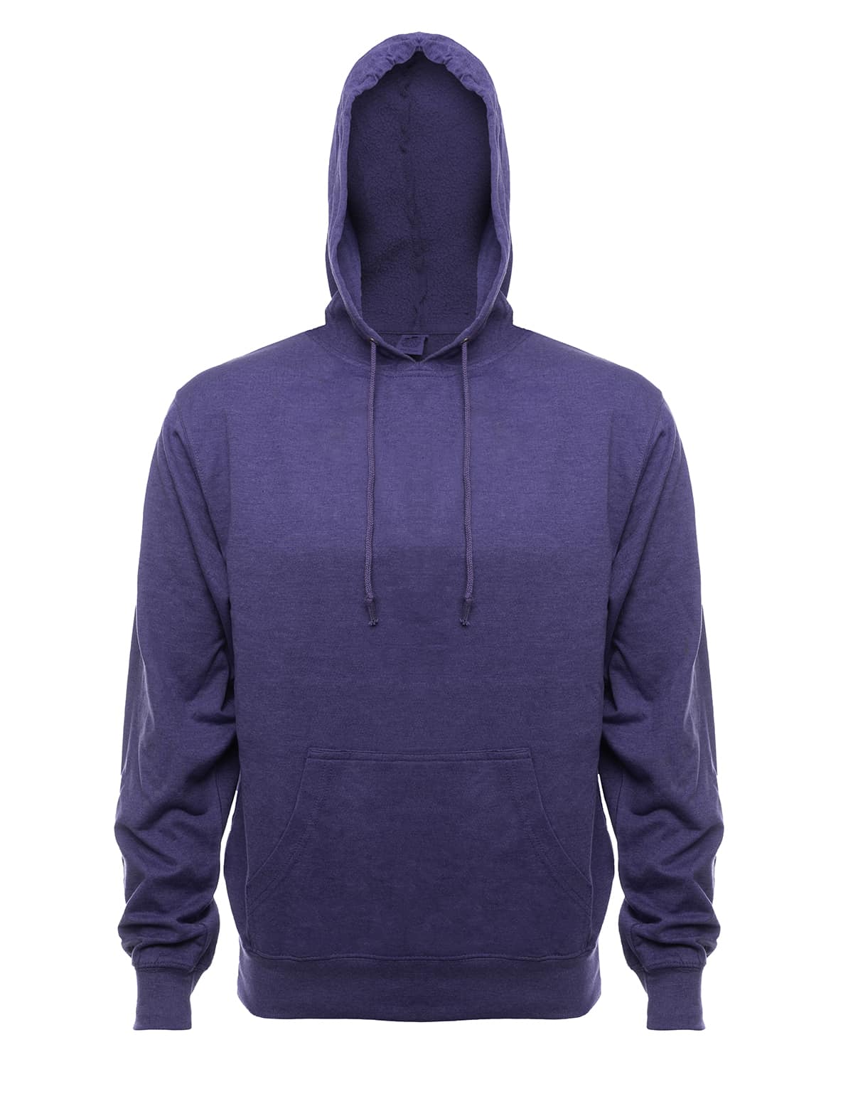 French Terry Pullover Hoodie with Kangaroo Pocket - Image 8