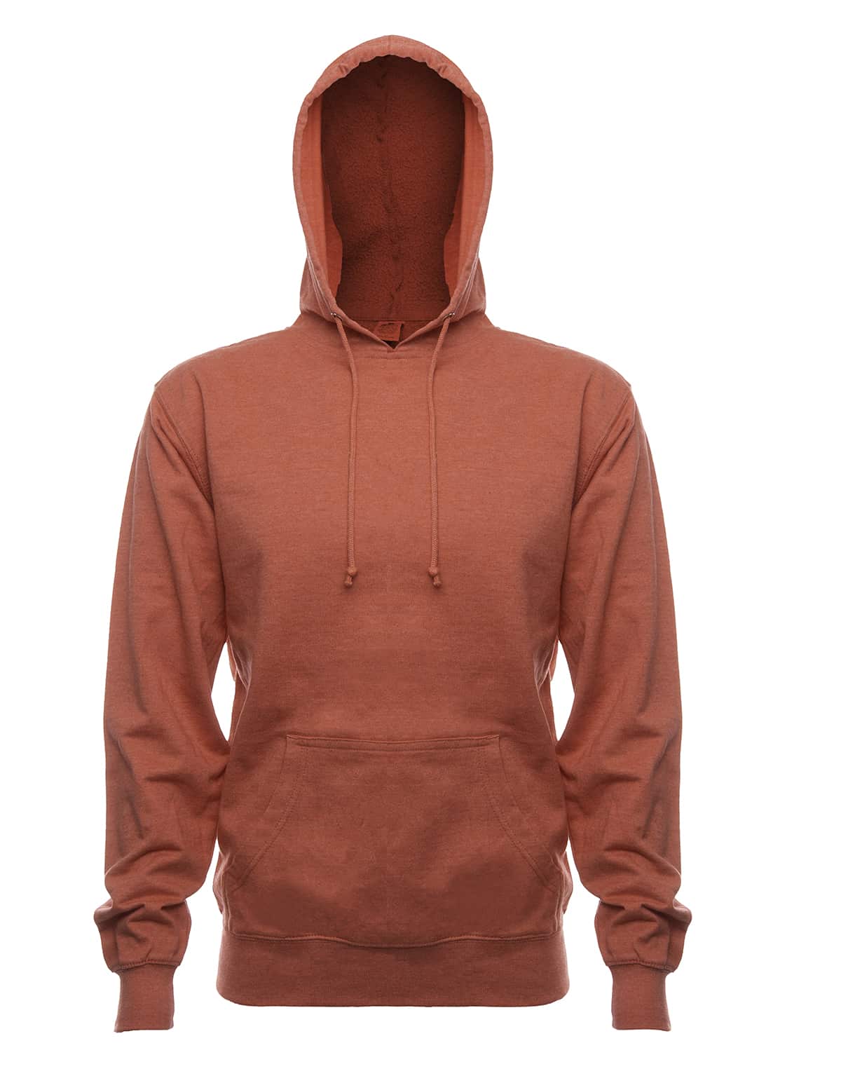 French Terry Pullover Hoodie with Kangaroo Pocket - Image 9