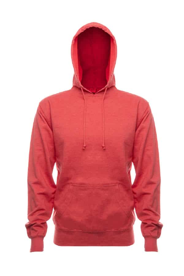 French Terry Pullover Hoodie with Kangaroo Pocket - Image 10