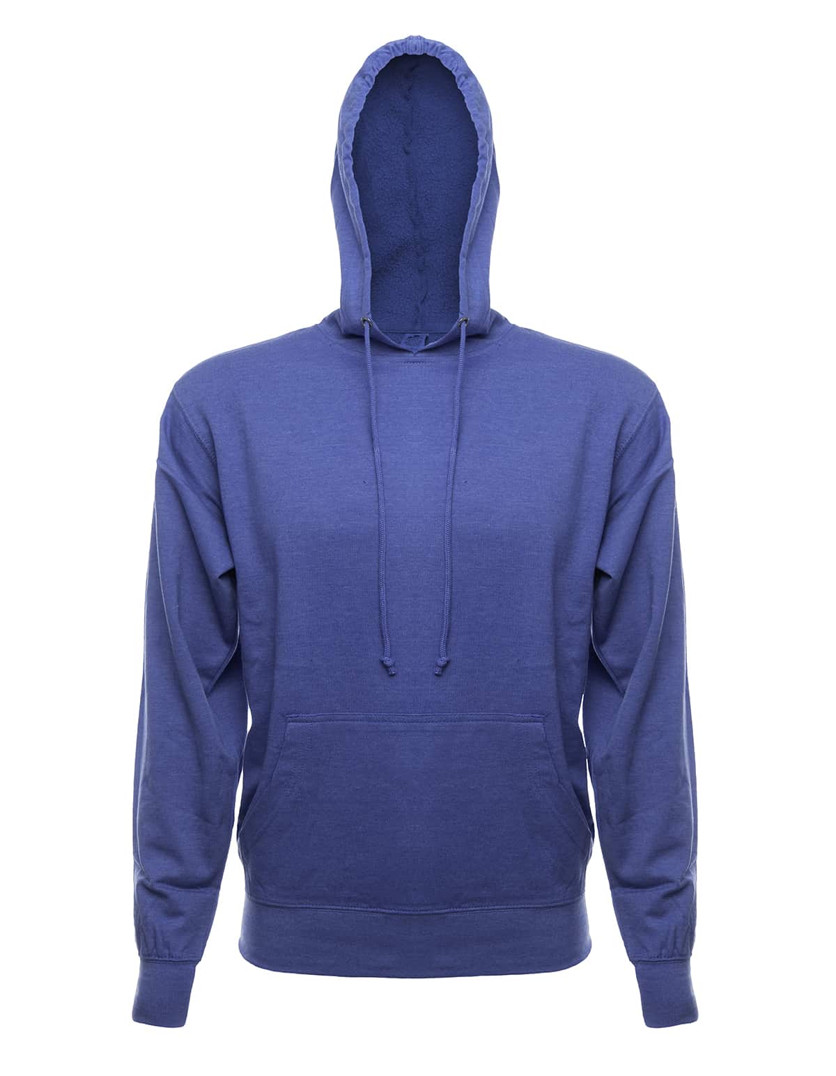 French Terry Pullover Hoodie with Kangaroo Pocket - Image 11