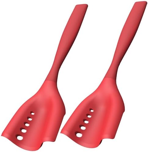 2Pack Meat Chopper Mincing Spatula, Silicone Grinder