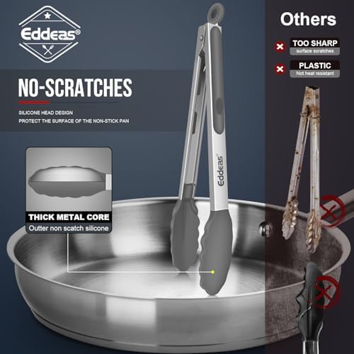 Kitchen Tongs Up To 600°F Silicone Tongs