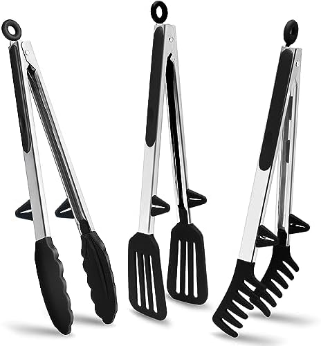 12" Kitchen Tongs for cooking