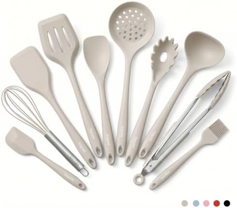 Vayvnt Silicone Kitchen Utensils Set