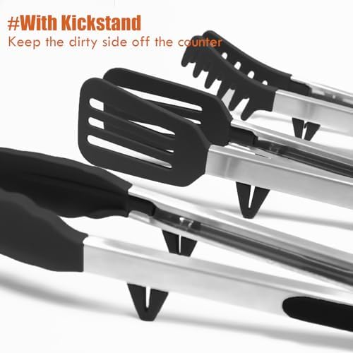 12" Kitchen Tongs for cooking