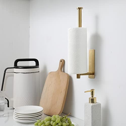 theaoo Under Cabinet Paper Towel Holder
