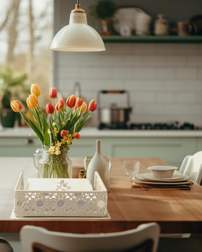 Napkin Holder for Table, Metal Organizer