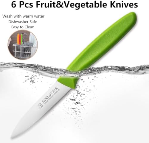 Small Fruit Knife Set, Stainless Steel Paring Knives