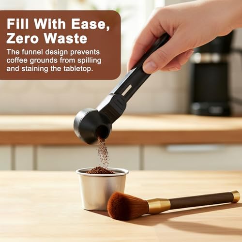 2 Pack 2-in-1 Coffee Scoop