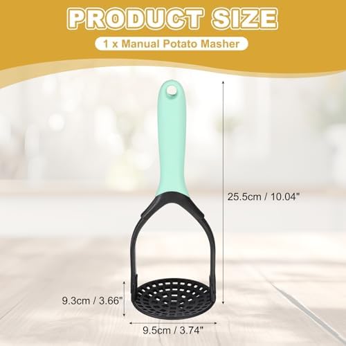 uxcell Potato Masher, Manual Foldable Potato Press