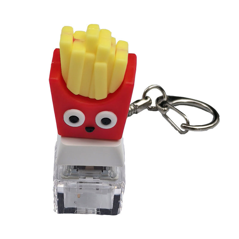 Creative Stress-relief Gadget Button-finger Toy For Boredom Stress Relief And Venting Also Serves As Keychain Or Pendant