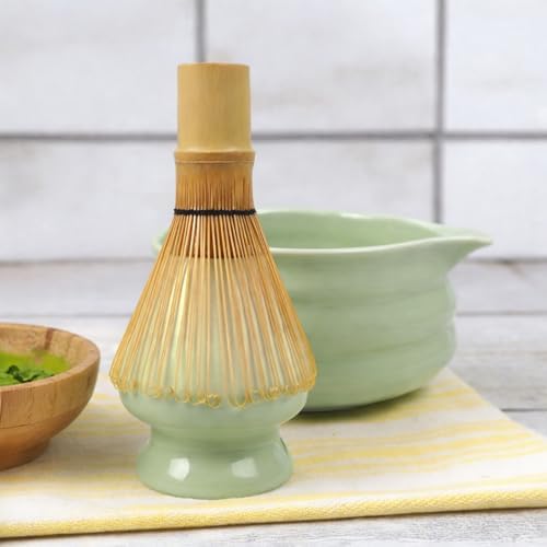 BlendWell Ceramic Matcha Whisk Stand, Protects Shape and Extends Whisk Life