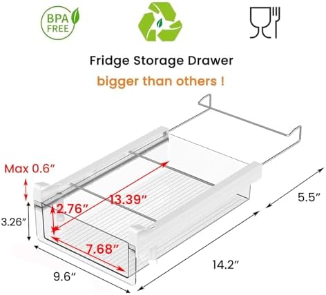 vacane Large Refrigerator Drawer