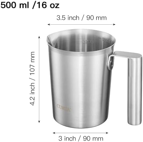 CURTA 18/8 Stainless Steel Measuring Cup