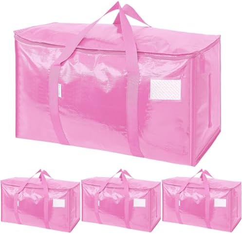 TICONN 4 Pack Extra Large Moving Bags Heavy Duty