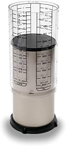 KitchenArt Professional Series 2 Cup Adjust-A-Cup, Champagne Satin, Adjustable