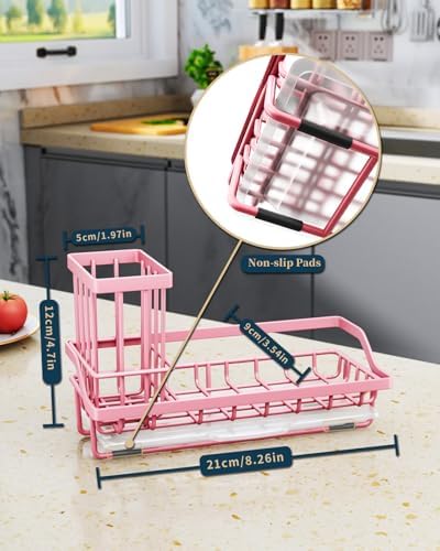 Consumest Sponge Holder for Kitchen Sink