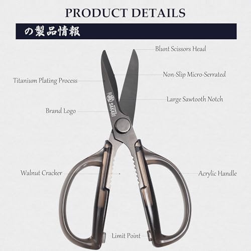 MITSUMOTO SAKARI Detachable Poultry Shears