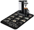 Fun Coffee Mat 23inx15in, Coffee Bar Mat