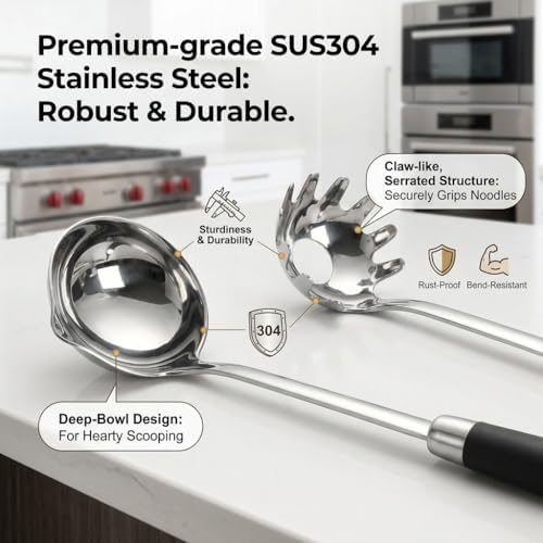 304 Stainless Steel Utensil Set