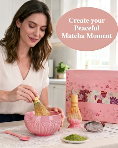 ZENS Premium Matcha Whisk Set