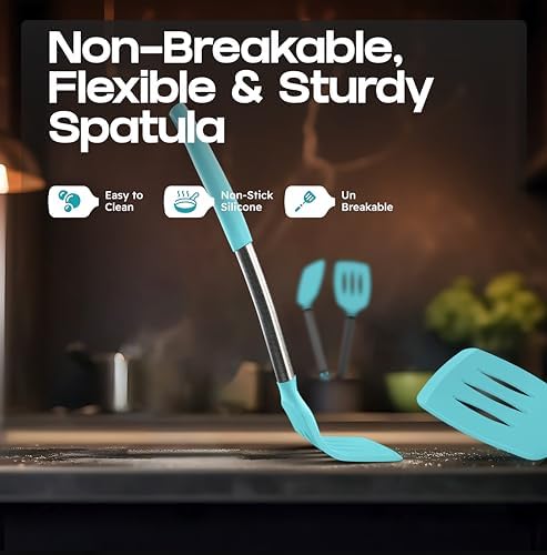 BakeRoyal Silicone Spatula Set
