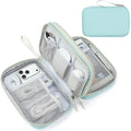 FYY Electronic Organizer, Travel Tech Pouch Bag, Mint Green