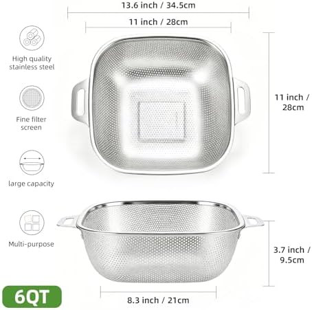 6QT stainless steel filter pot